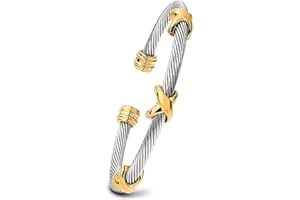 OSIRIDEH2 Multifunctional Twisted Cable Bracelets - Trendy Women's Fashion Jewelry