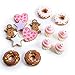 The Queen's Treasures 18 Inch Doll Food, 16pc Bakery Set of Strawberry Doughnuts, Cookie and Mini Cupcakes with Bakery Box , Intended for American Girl