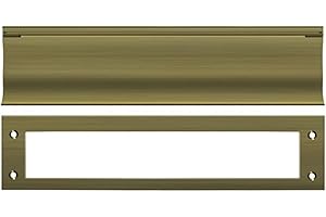 Deltana MS0030U5 HD 3-1/16-Inch x 13-Inch Solid Brass Mail Slot