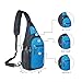ZZSY Sling Backpack, Shoulder Chest Crossbody Bag Small Daypack for Outdoor Hiking Men & Women