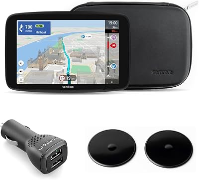 TomTom GO Camper Max 7" Sat Nav with Camper/Caravan POIs Premium Pack