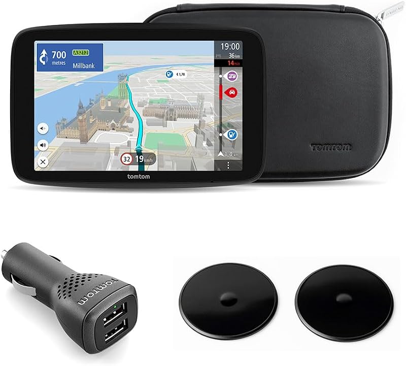 TomTom GO Camper Max 7" Sat Nav with Camper/Caravan POIs Premium Pack