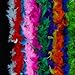 obmwang 12pcs Assorted Colors Feather Boas, Women Girls Dress up Boa, Mardi Gras Boa Costume Party Accessory