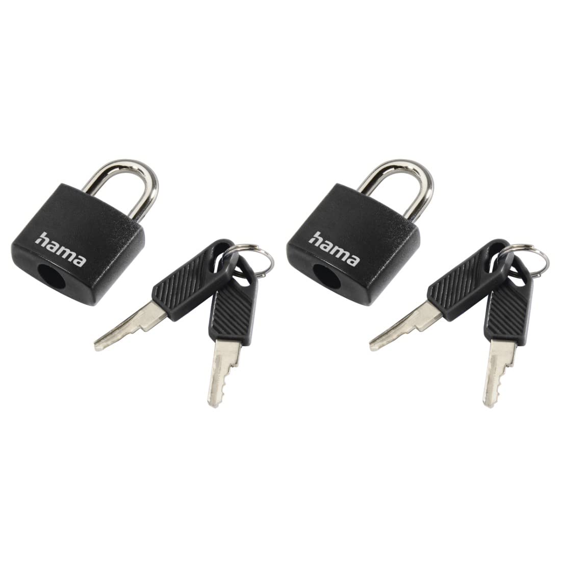 Hama Luggage Lock Set of 2 - Black, one Size