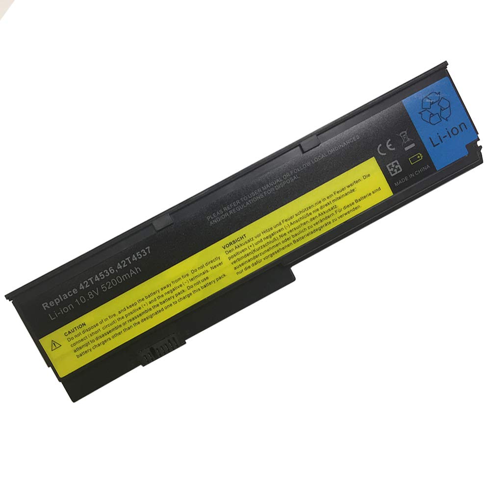 XITAIAN 10.8V 5200mAh 42T4536 42T4537 Replacement Laptop Battery for ThinkPad X200, X200s, X200si X201, X201i Serie 42T4534 42T4535 43R9255