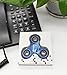YORKING EDC Hand Spinner Fidget Toy with Stainless Steel Hybrid Ceramic Bearings 608 Relieve Stress Anxiety and Boredom All At Your Finger Tips (Camouflage Blue)