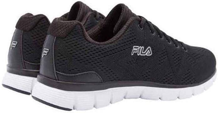 black fila memory foam shoes