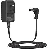 NFGEKT 9V Adapter for Boss Effects Pedals, Distortion, Casio Keyboards | 9V 850mA Power Supply for Guitar Pedals,AC dc 9v Power Cord Replacement D'Addario PW-CT-9V, Boss PSA-120S