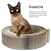 Pawaboo Cat Tunnel Christmas Sock with Bell Balls, Upgraded 2 Way Cat Tunnel Interactive Toy for Christmas, Pet Xmas Stocking for Cat Kitty Kitten, Beige