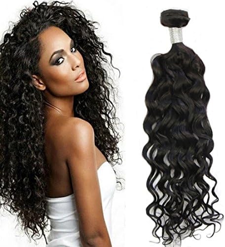 Fengde Hair 8A Brazilian Water Wave Virgin Hair One Bundle 100% Unprocessed Human Hair Extensions(10)