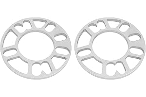 10mm Wheel Spacer Kit Universal 4/5 Stud Aluminum Alloy Hub Centric Shims, Car Wheel Accessories for Improved Stability