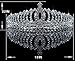 Women Stylish Shining Rhinestone Crown Headband Tiara,Silver