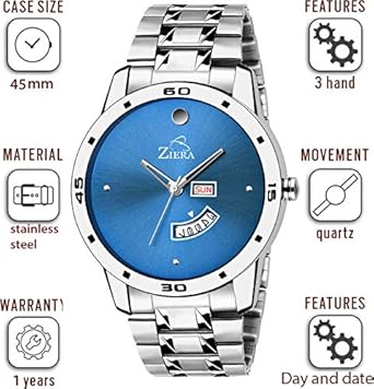 ZR925 Day and Date Boys Watch - for Men