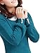 Allegra K Women Peter Pan Dress Bracelet Sleeve Button Down Back Short Dresses X-Large / US 18 Turquoise