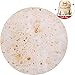 mermaker Burritos Blanket for Adult and Kids, Novelty Tortilla Throw Blanket Adult 71 inches, Realistic Soft Flannel Taco Blanket ( Yellow Blanket )