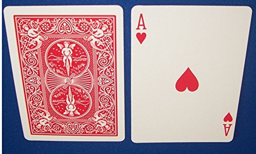 Bicycle Deck to Force (As of Heart) (Red)