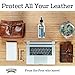 Aged Leather Pros Leather Waterproofing (8 oz) for Suede, Nubuck, and Any Leather | Protects Purses, Shoes, Jackets, Couches, Auto Interior, Saddles and Much More