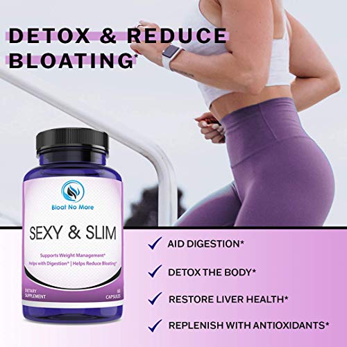 Bloat No More Sexy & Slim Digestive Enzyme Dietary Supplement 60