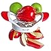 Apple Slicer and Corer by B-Chef, This Stylish Fruit Divider Will Slice and core your favourite apple into 8 equal slices, Its Dishwasher Safe and Comes in Striking White & Red.