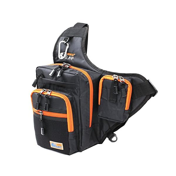 Shelure-Shoulder-Bag-Fishing-Tackle-Bag-Chest-Bag-Crossbody-Messenger-Sling-Bags-Outdoor-Sports-Hiking-Travel