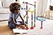 MarbleJungle Marble Run Mega Sets for Kids - Boys and Girls Educational STEM Building Game for Discovery and Learning - 106 Pieces (90 Maze Tracks + 16 Glass Marbles)