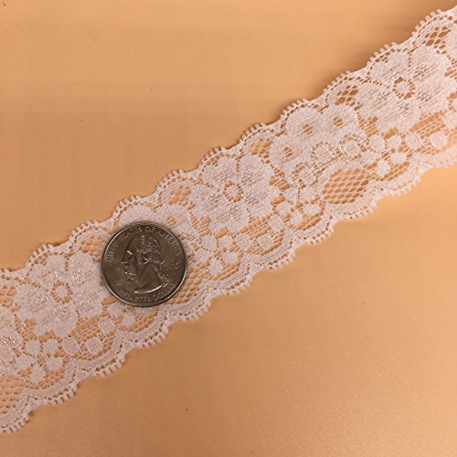 RADLEY Floral Lace Ribbon Roll Ivory 1½" Wide x 25 Yards (A Pattern) - Thumbnail 2