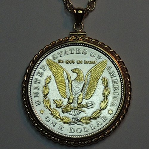 Amazoncom Old Us Silver Dollar Eagle Coin Necklace 2
