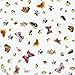 ALINK Tea Party Paper Napkins, Printed Butterfly, 20 Count 13
