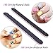 BTYMS 25 Count 180/240 Grit Nail Files for Natural Nails, Double Sided Emery Boards Fine Grit Nail Buffing Files