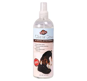 PetSutra Spotty Chew Stop Spray for Dogs, Stops Unwanted Chewing, (473ml)