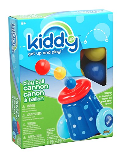 Kiddy Up Pit Ball Cannon Blaster Playset Includes 10 Crush Resistant Pit Balls