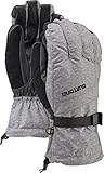Burton Men’s Insulated, Warm and Waterproof Winter Profile Glove with Touchscreen, Monument Heather, Medium