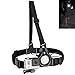 LED Running Lights - ENKLOV Outdoor Sports Phtotography Light,Night Warning Safety Light,USB Rechargeable Chest Light for Camping,Hunting,Walking,Chest Belt Strap Mount for Gopro Hero 3/+3/5/5 Session