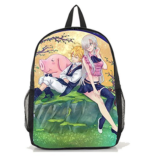 Dreamcosplay The Seven Deadly Sins school Backpack Student Bag Cosplay