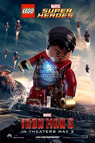 CGC Huge Poster - Lego Marvel Super Heroes Iron Man 3 Art - OTH197 (24" x 36" (61cm x 91.5cm))