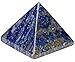 AAA Grade Lapis Lazuli Pyramid | Healing Gemstone Reiki Crystal | Chakra Energy Generator | Reiki Healing Pyramid | Size Approx. 1.75-2