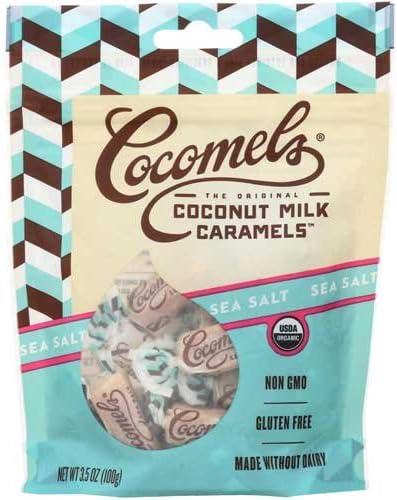 Cocomel Organic Sea Salt Coconut Milk Caramel, 3.5 Ounce -- 6 per case.