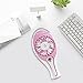 isYoung Rechargeable Handheld USB Misting Fan, Portable and Compact,Charger with USB Fan, Suit for Handheld Fan Table Fan(pink)