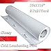1116x25 Inch (0.7x31yards) 3mil Glossy Luster Vinyl Cold Laminating Film Laminator Cold Self-Adhesive Transparency Film