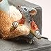 ART & ARTIFACT Cat Reading Book to Mouse Sculpture Home Decor Figurine - 3 1/2