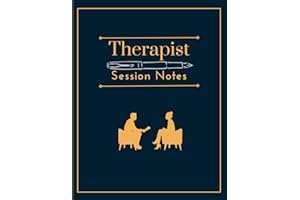 Session Notes Notebook for Therapists: Helps Counsellors, Coaches & Social Workers to Plan, Organize & Monitor Client Counselling Sessions