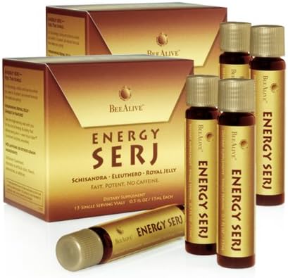 BeeAlive Energy SERJ, 15 Vial Pack (2-pack)