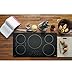 GE 36-Inch Cooktop with 5 Induction | Pan Size Sensors, SyncBurners, Red LED Display, Kitchen Timer, 3,700-Watt Element | ADA Compliant Fits Guarantee | PHP9036DJBB model