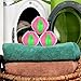 JUSTDOLIFE Washing Balls, Reusable Washing Balls Plastic Dryer Balls Magic Hair Fur Removal Laundry Balls to Save Clothes Washing and Drying Time (12 Pack)