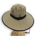 Cruz Packable Fishing Sun Hat For Men With Chin Strap Extra Wide Brim UPF 50 - Large Sun Hat For Gardening From Sungrubbies