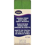 Wrights Double Fold Quilt Binding, 7/8 by 3-Yard, Kiwi