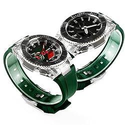 Neuupesen GA2100 Transparent Case with Metal Bezel
