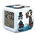 R-timer Style C Anime Black Butler Kuroshitsuji LED Light Alarm Clock