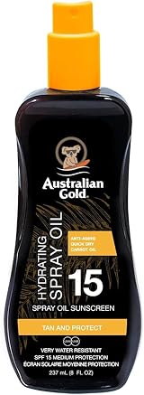Australian Gold Carrot Spray Oil SPF 15 237 ml - Brand Australian Gold view 1