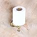 Rozin Elegant Antique Brass Bathroom Toilet Paper Holder Roll Upright Tissue Shelf